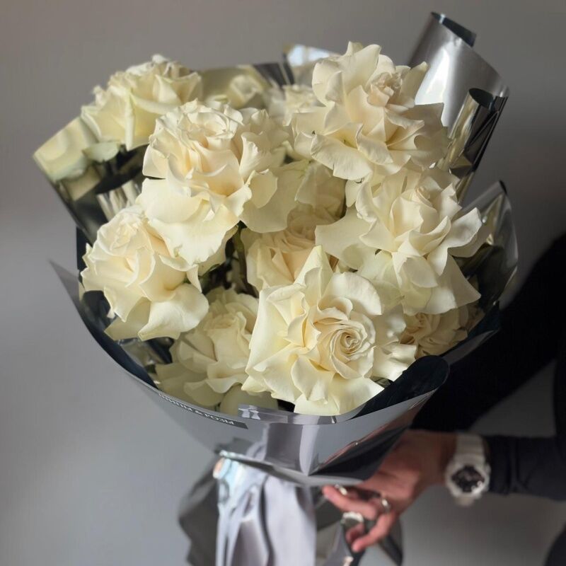 Букет из 9 французских роз 