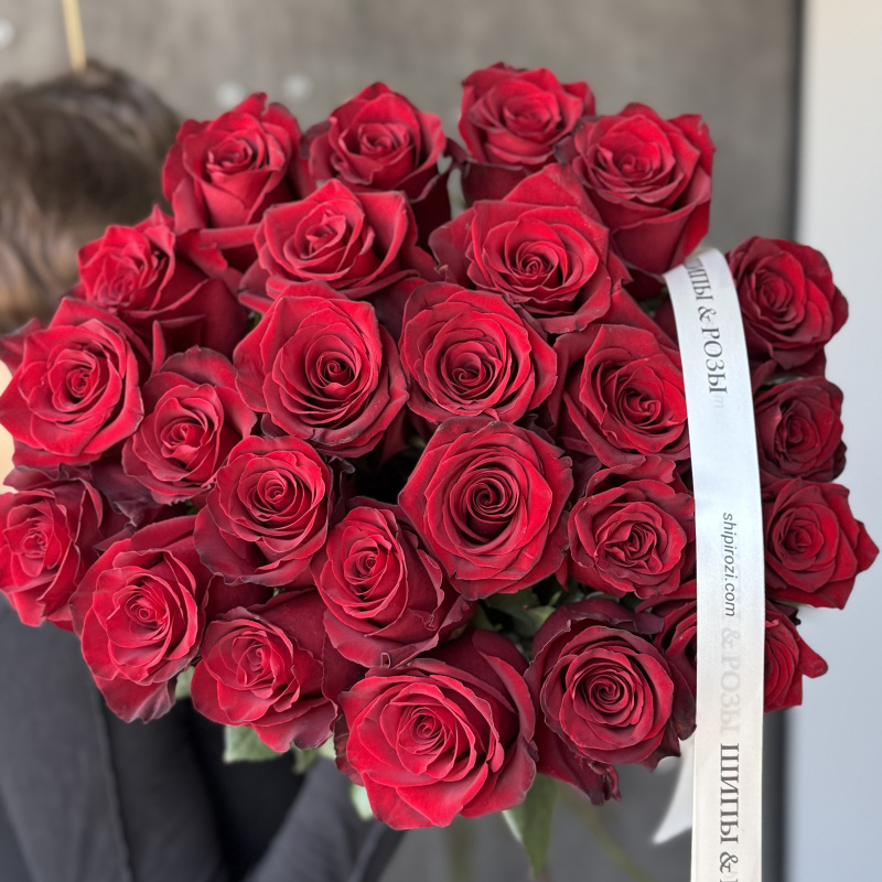 Букет из 25 красной розы